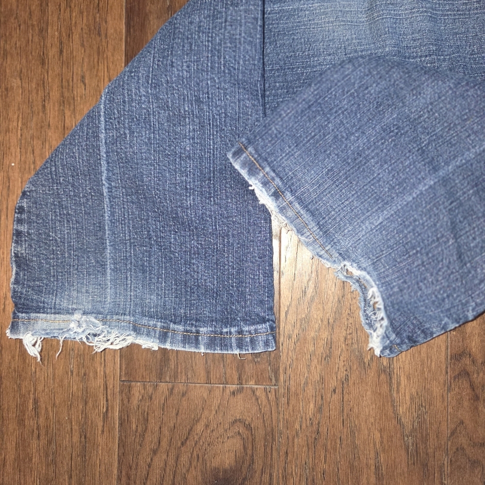 Girls Jeans Size 10 Lot Of Three, Old Navy, Wranger, Bootcut - Picture 5 of 6